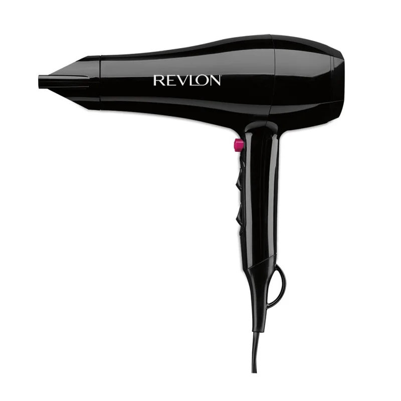 Revlon Fast Drying Power Quick Hair Dryer, 2000 Watts, 2 Speed & 3 Heat Settings, Cool Shot - RVDR5280ARB