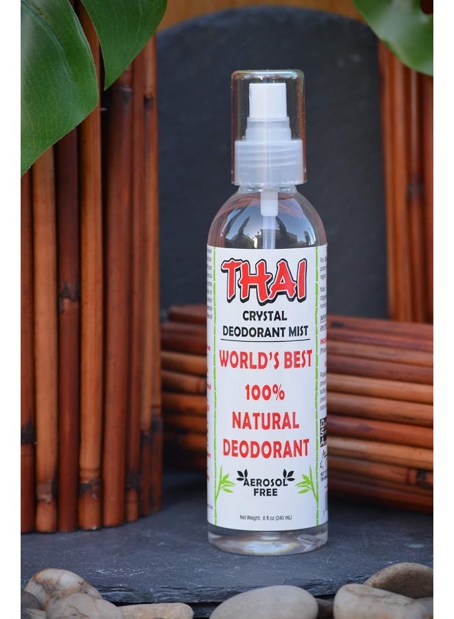 Thai Deodorant Stone Crystal Mist, 8 Ounce - Image 2