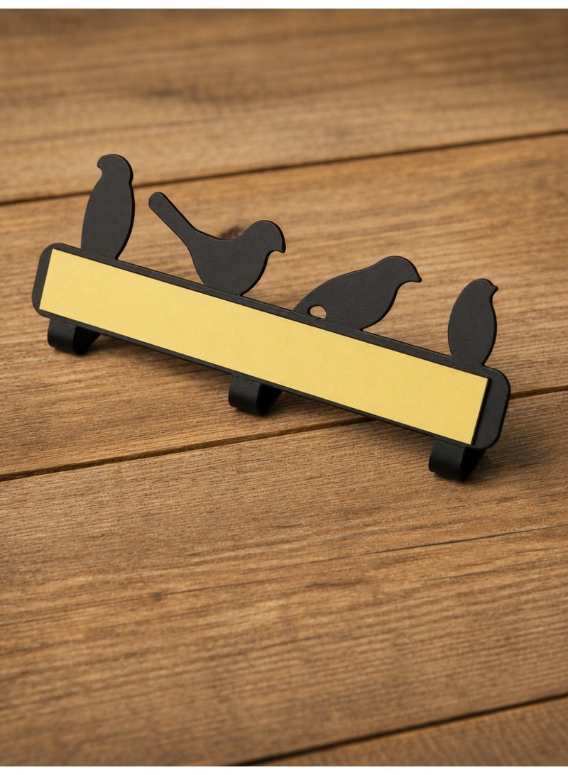 3-Hook Stainless Steel Wall Mounted Rack – Heavy Duty Multi-Purpose Organizer for Kitchen, Bathroom & Entryway - Image 3