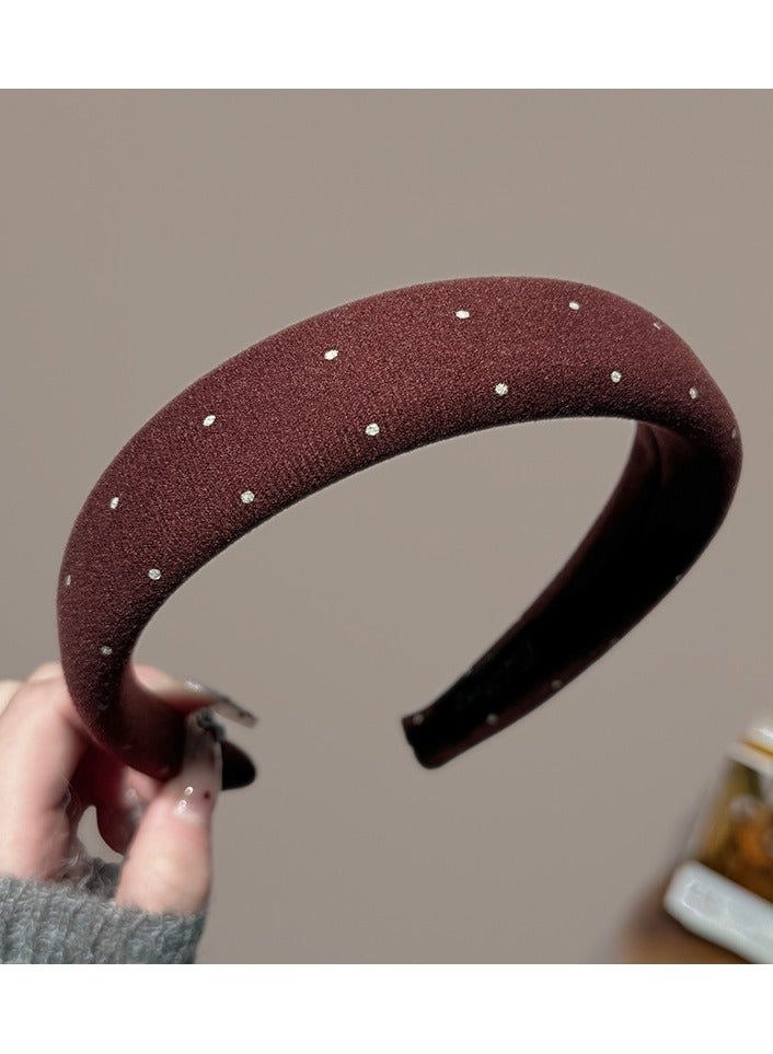 Loquat Simple Temperament Wide Edge Headband
