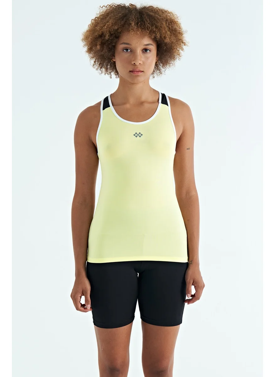 تومي لايف Lemon Back Detail Printed Standard Pattern Women's Undershirt - 97269