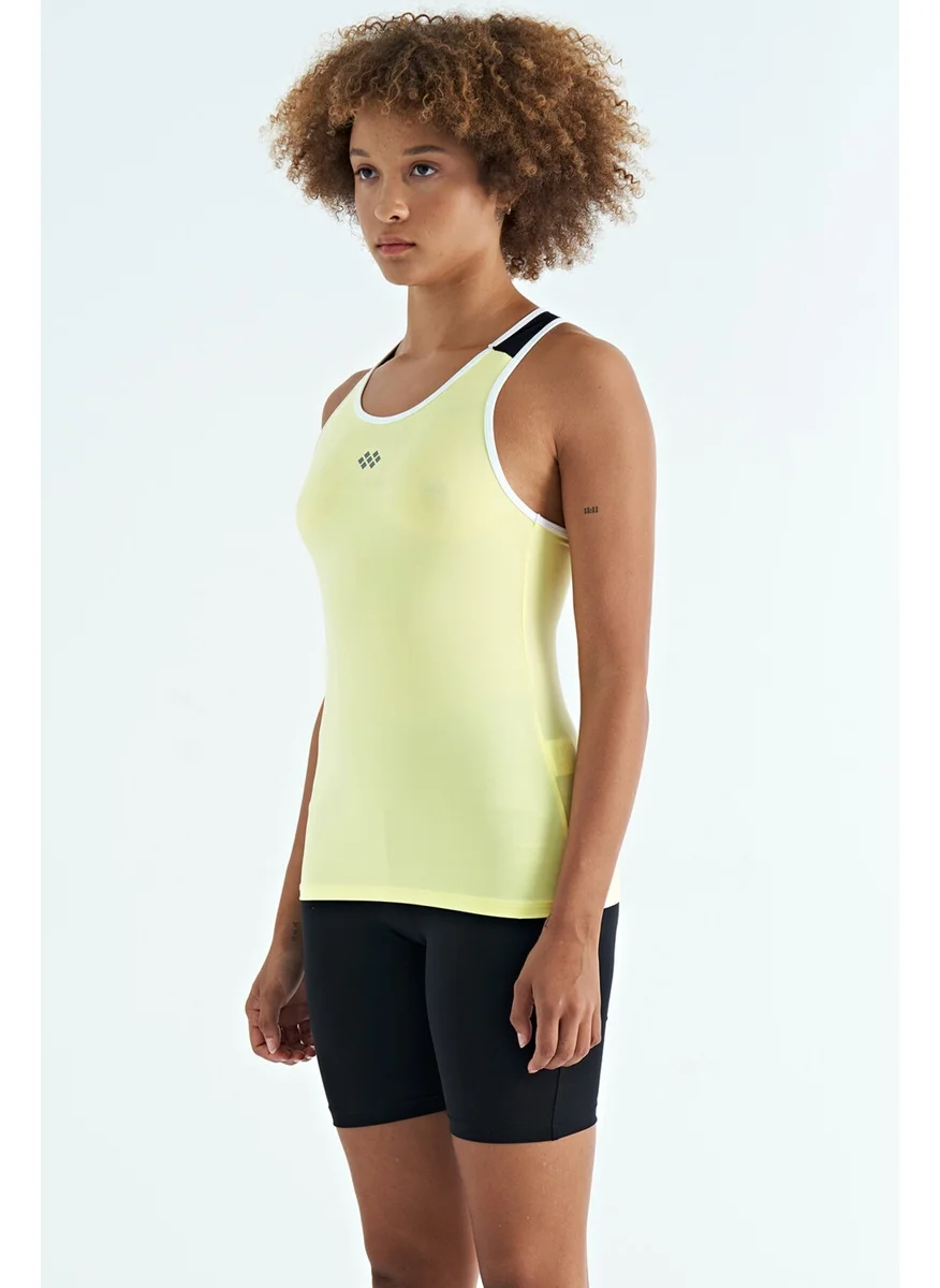 تومي لايف Lemon Back Detail Printed Standard Pattern Women's Undershirt - 97269