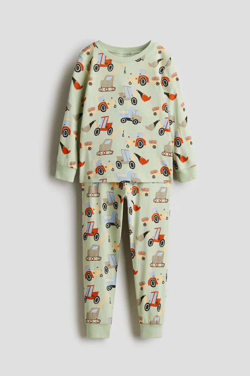 H&M Patterned jersey pyjamas