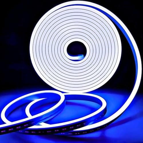 One94Store 4 Meter LED Neon Strip Light – Blue | Plug-in Powered Flexible Waterproof Rope Light DC 5V | Ambient LED Lighting for Home, Bedroom, DIY Decor, Party & Gaming Room - Image 2