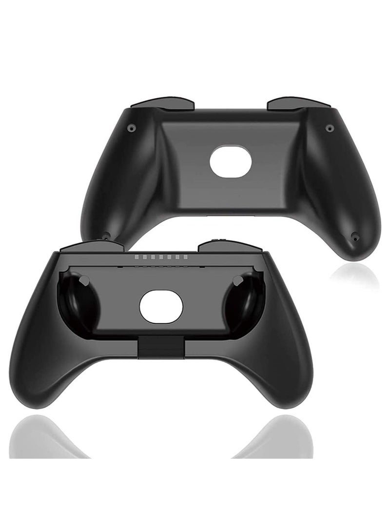 Grip Kit Grip Compatible with Nintendo Switch Controller Racing Switch Steering Wheel 4 Pack, Comfort Handle for Kids Family Fun Special for Mario Kart 8 Deluxe Black - Image 5