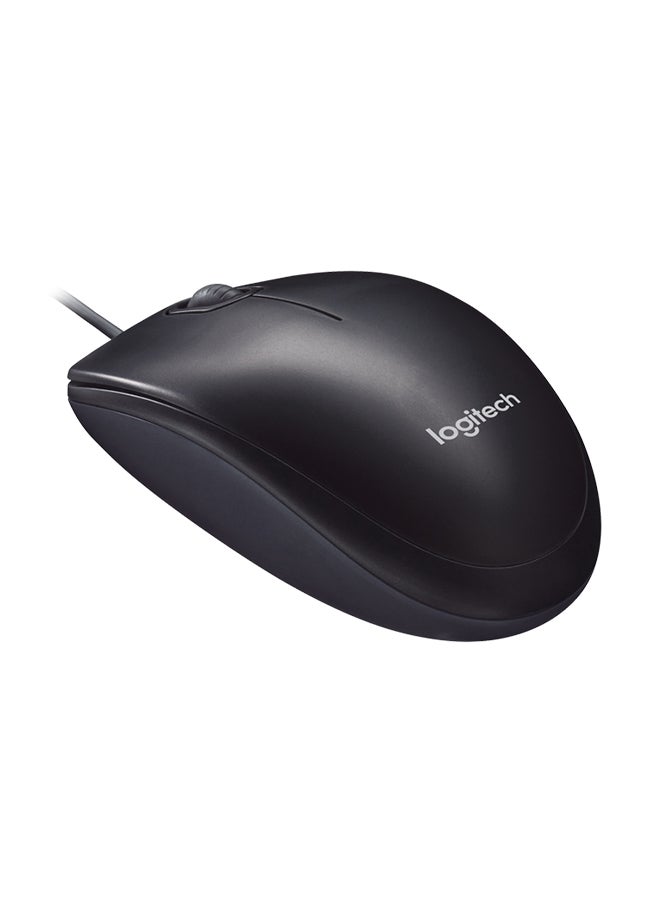 Logitech M90 Wired Mouse Black - Image 2