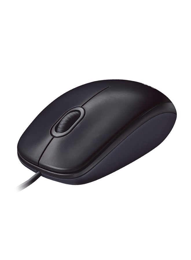 Logitech M90 Wired Mouse Black - Image 3
