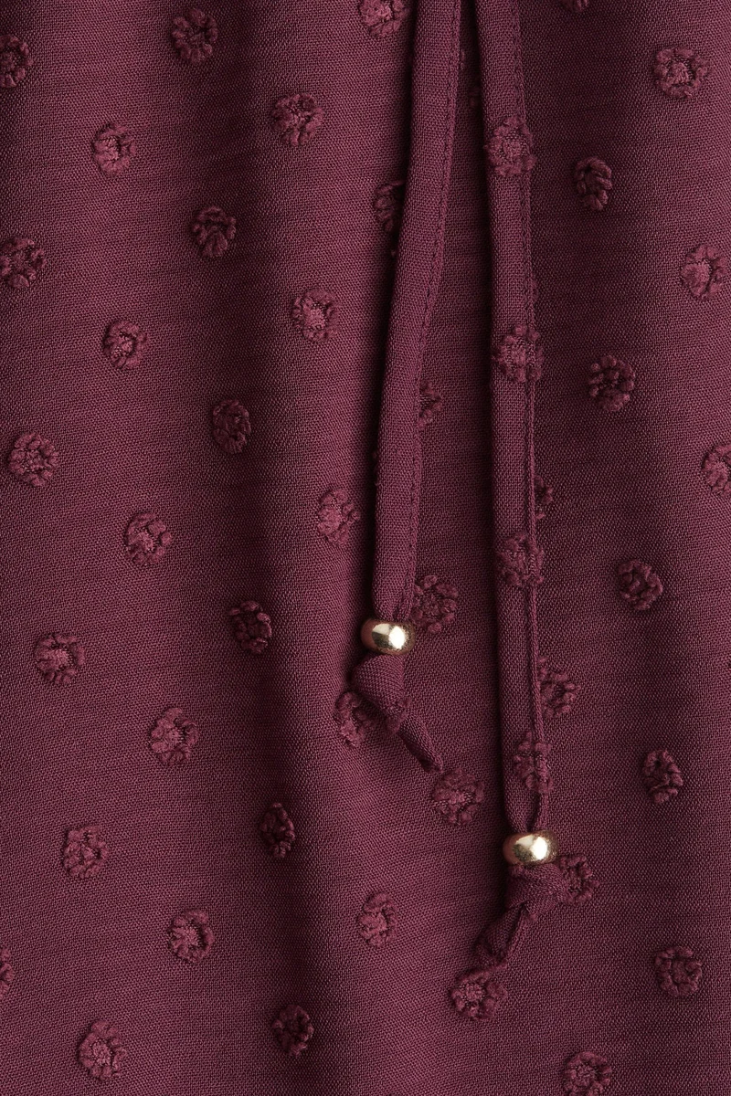 H&M Plumeti drawstring trousers
