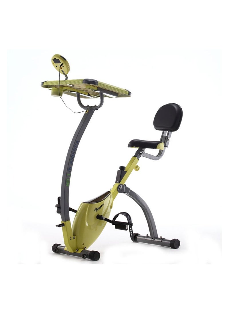 Generic Home Exercise Bike Super Quiet Two Way Folding Magnetic Control Exercise Bike Spinning Bike With  Computer Desk  - Image 2