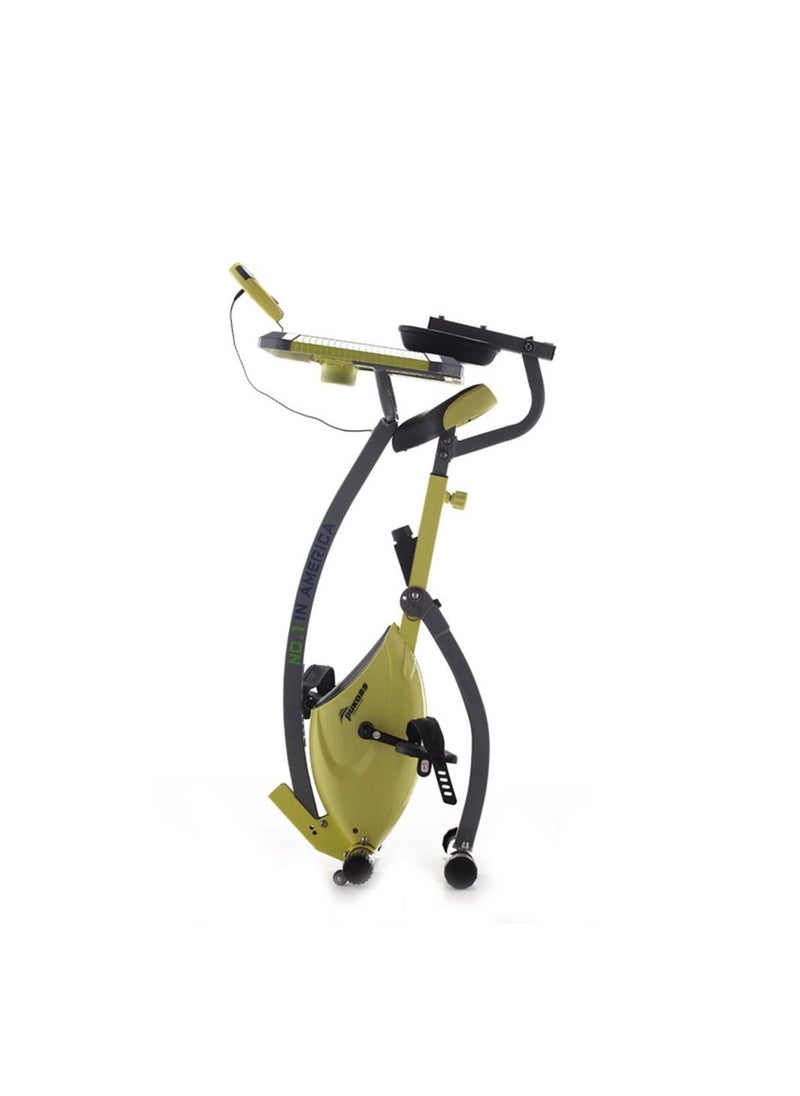 Generic Home Exercise Bike Super Quiet Two Way Folding Magnetic Control Exercise Bike Spinning Bike With  Computer Desk  - Image 3