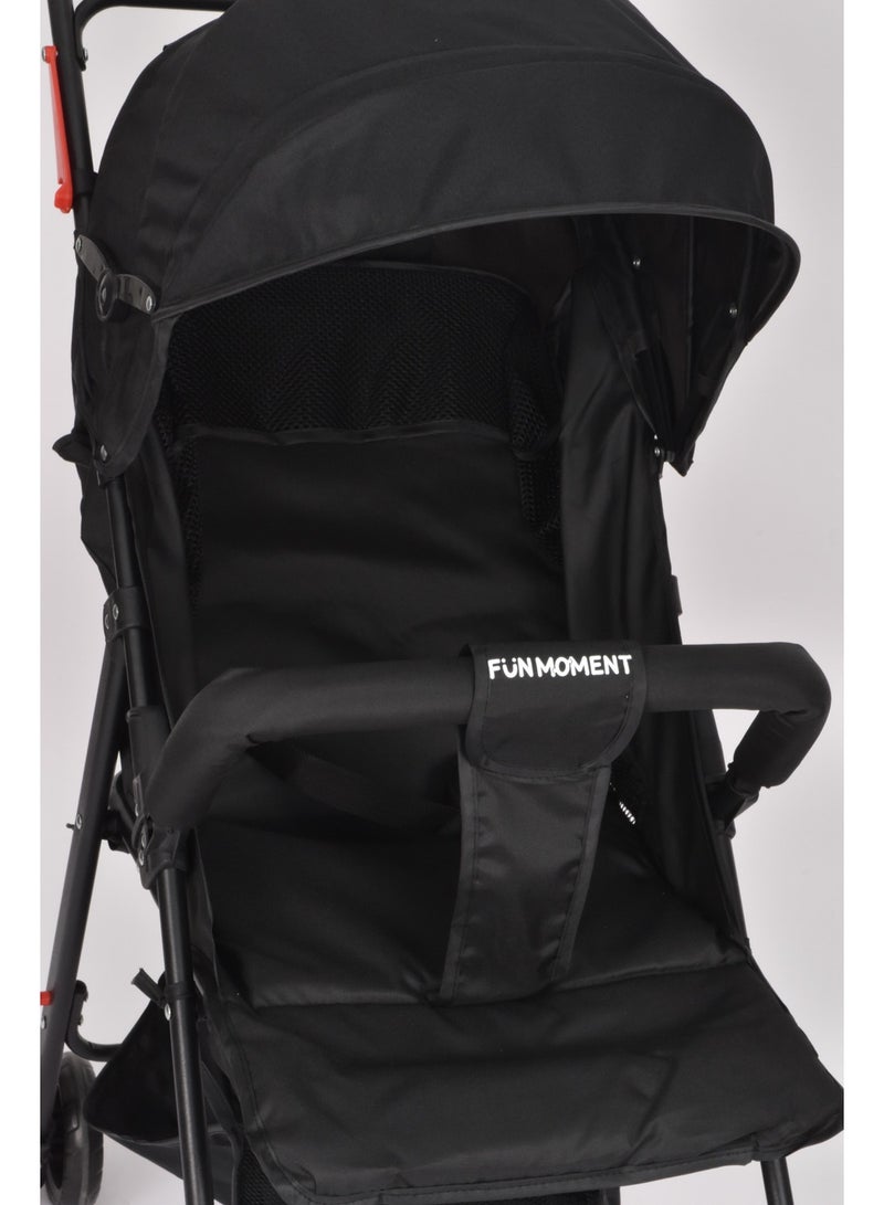 FUN MOMENT Lightweight Stroller with a Foldable Umbrella - Image 3