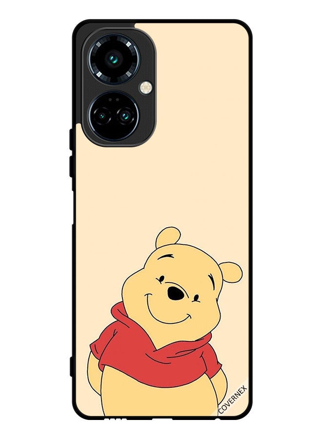 Covernex Protective Case Cover For Tecno Camon 19 Bear In Happy Mode - Image 1