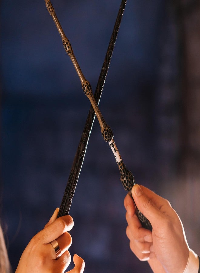 FUSKED Magical Wizard Wand with Authentic Details for Kids Unisex Party Costume Christmas Cosplay Accessory, Magical Costume Theme Party (Dumbledore Wa) - Image 4