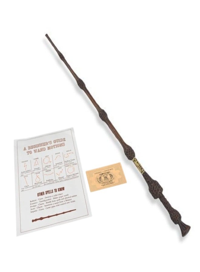 FUSKED Magical Wizard Wand with Authentic Details for Kids Unisex Party Costume Christmas Cosplay Accessory, Magical Costume Theme Party (Dumbledore Wa) - Image 1