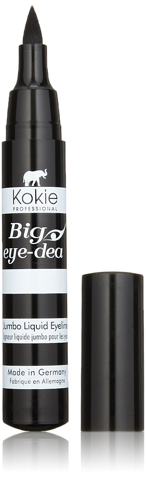 Kokie Cosmetics Big EyeDea Jumbo Liquid Eyeliner Black 0068 Fluid Ounce