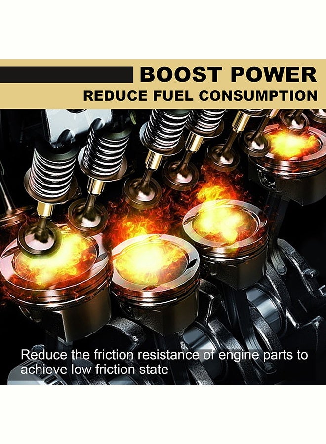 RAYHONG High-efficiency automotive three-way catalytic converter cleaner, deeply removes carbon deposits in exhaust gases, restores engine power, improves fuel economy, no disassembly required 30ml - Image 3