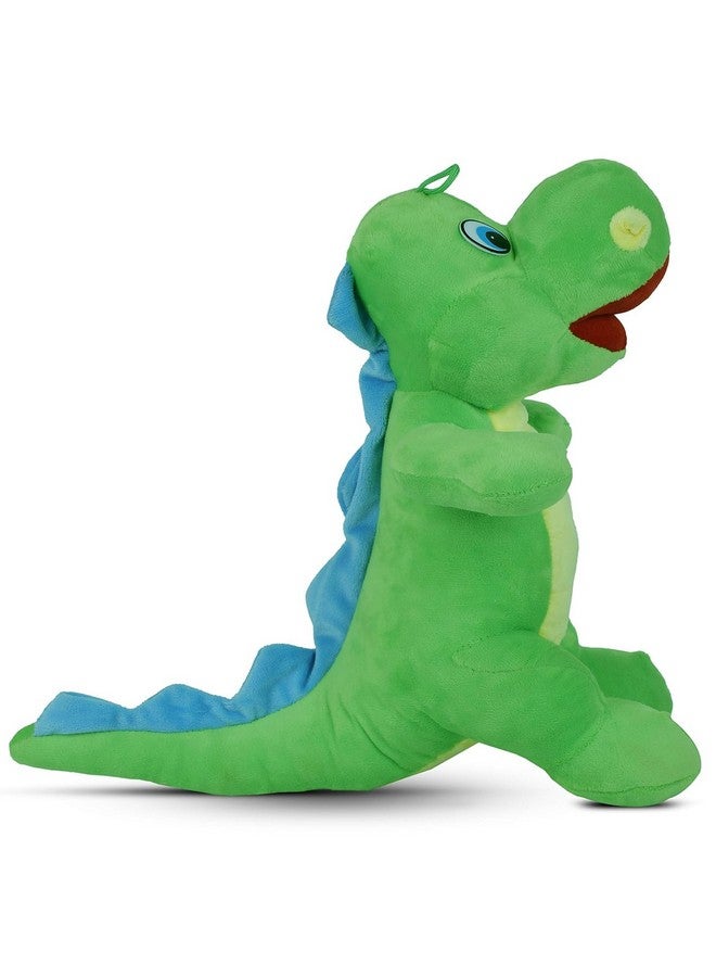 ويبي لعبة حيوان محشو على شكل تنين لطيف من ويبي، أخضر، 50 سم - Image 3