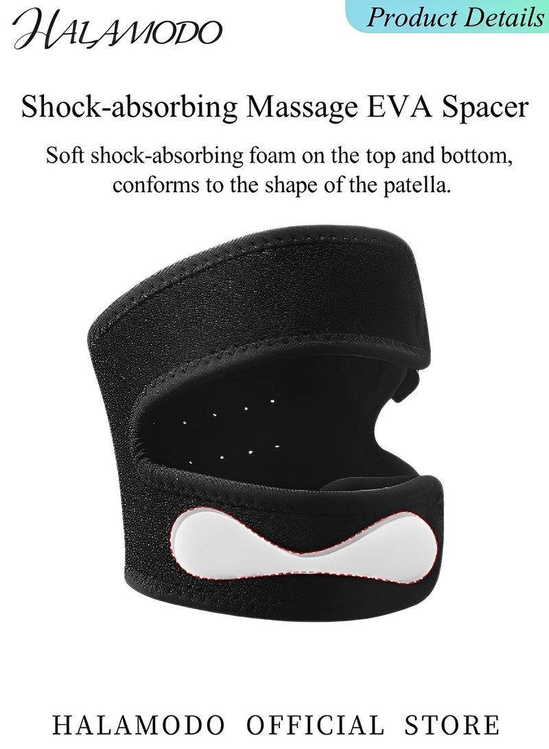 Professional Knee Brace Compression Knee Support with Patella Sponge Pad Knee Sleeve for Pain Relief, Injury Recovery, Arthritis, Sports, Workout - Image 2