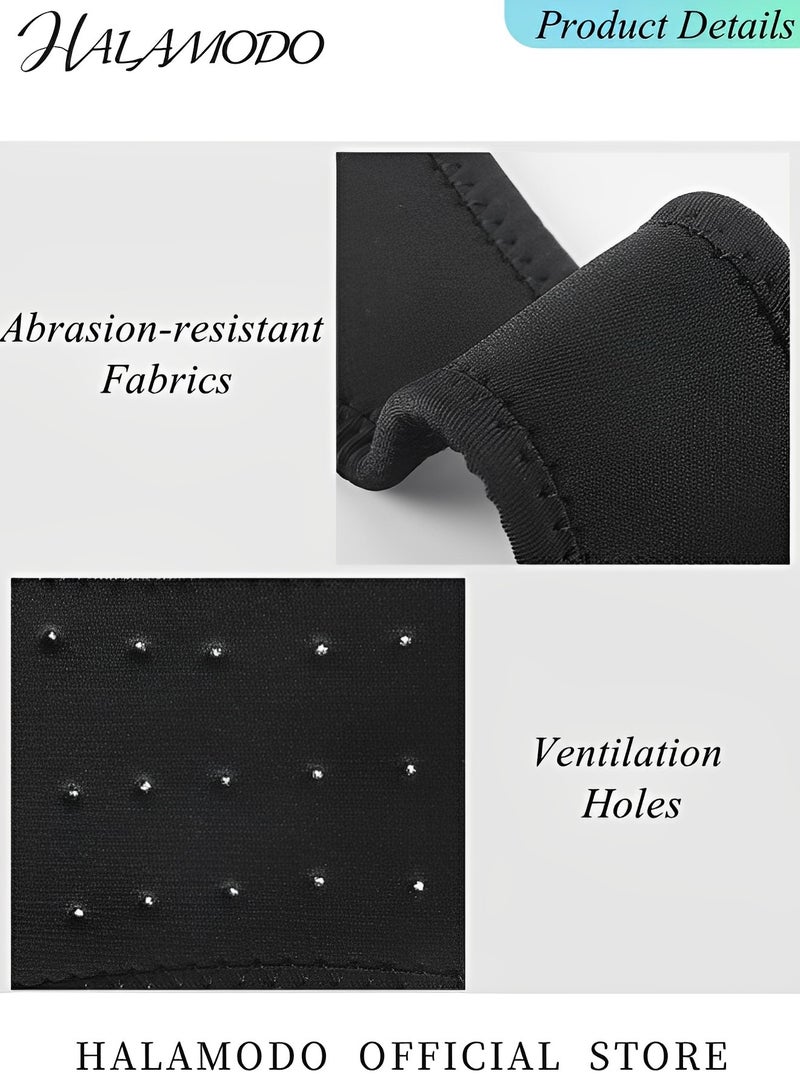 Professional Knee Brace Compression Knee Support with Patella Sponge Pad Knee Sleeve for Pain Relief, Injury Recovery, Arthritis, Sports, Workout - Image 4