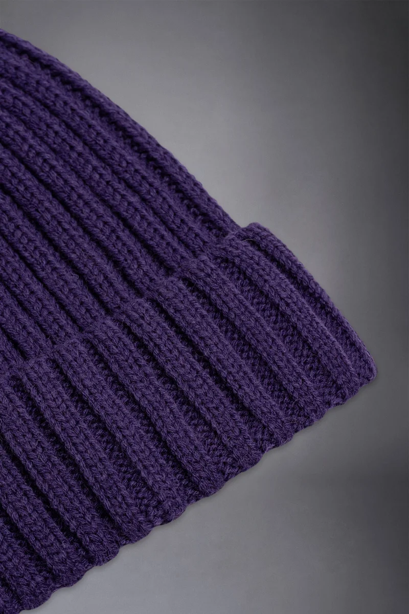 Doppelganger Purple Men's ribbed cap - Violet for Men | Best Price UAE