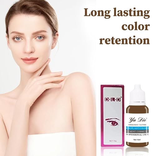 BAODELI 10 قطع حبر تاتو الحواجب والشفاه مكياج دائم صبغة تجميلية طبيعية لون صبغة ميكروبليدنج - Image 4