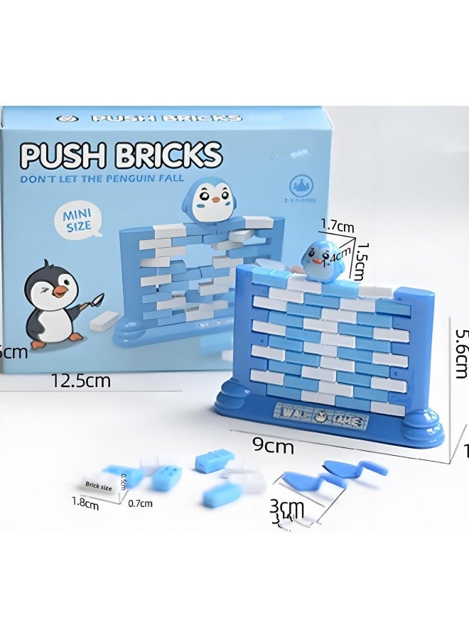 اطرق مكعبات الثلج لإنقاذ البطاريق، ألعاب منصة كسر الجليد للأولاد والبنات، تدريب التفكير التعليمي للأطفال، ألعاب لوحية للتركيز