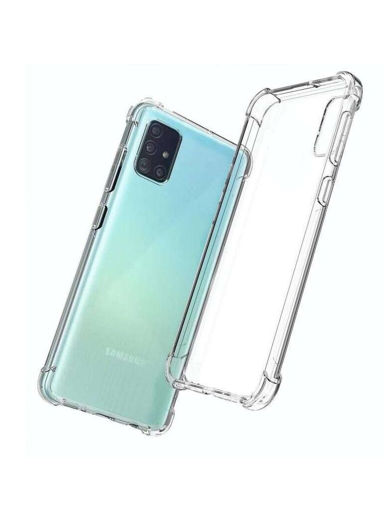 shAyzee Anti-Burst Super Protection Case Cover For Samsung Galaxy A51 Transparent - Image 2