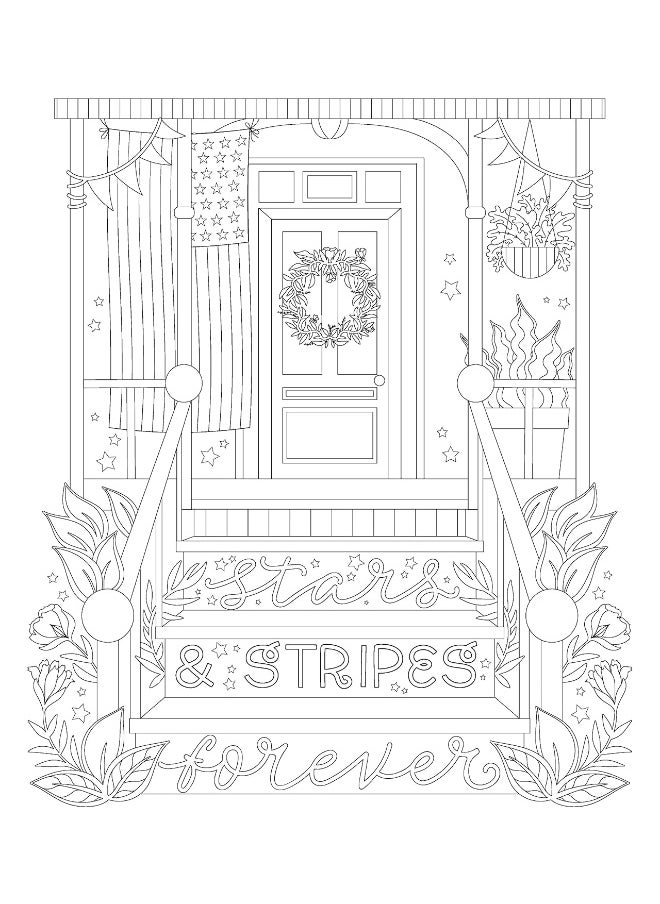 Let Freedom Ring: The I-Love-America Coloring Book  - Image 3