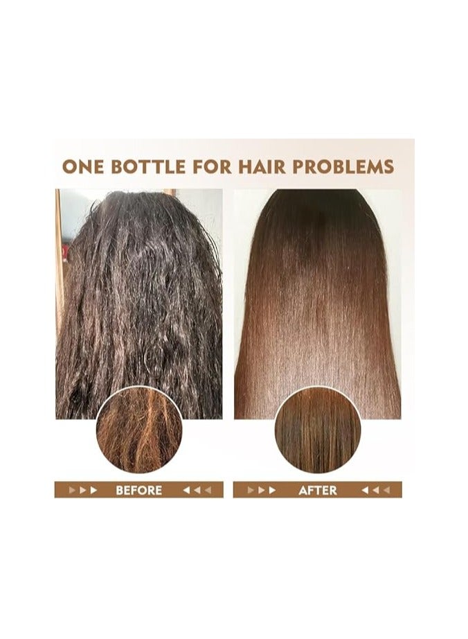 Karseell BNC Collagen Hair Treatment Deep Repair Conditioning Argan Oil Collagen Hair Mask Essence for Dry Damaged Hair All Hair Types 16.90 oz 500ml - Image 3