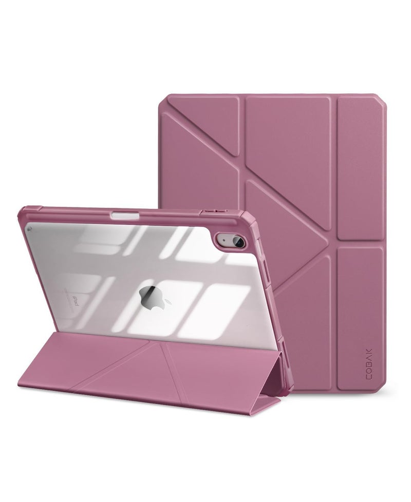 CoBak Case for iPad (A16) 11th Generation 11 Inch 2025, iPad 10th Generation Case 10.9 Inch 2022 - Protective Cover with Multi-Angle Includes Portrait Stand, Pencil Holder and Auto Wake/Sleep, Purple - Image 1