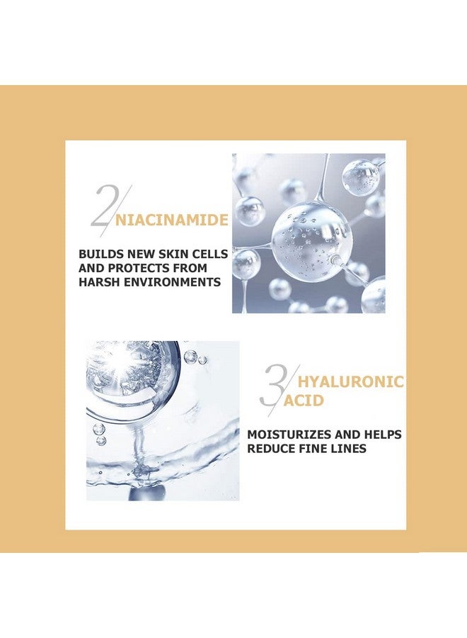 VENZEN Moisturizing Goat Milk Nicotinamide Tender Facial Cream (Toner + Face Cream + Serum + Eye Cream) Refreshing Face Skin 100g 3.5oz - Image 5