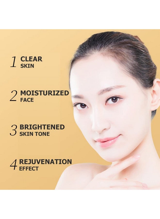 VENZEN Moisturizing Goat Milk Nicotinamide Tender Facial Cream (Toner + Face Cream + Serum + Eye Cream) Refreshing Face Skin 100g 3.5oz - Image 2