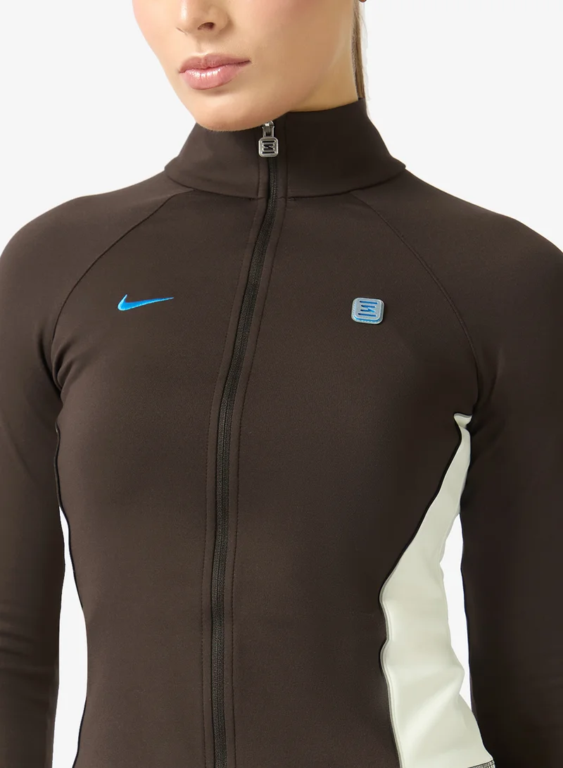 Nike VELVET BROWN/SAIL Shox Graphic T-Shirt for Women | Best Price UAE