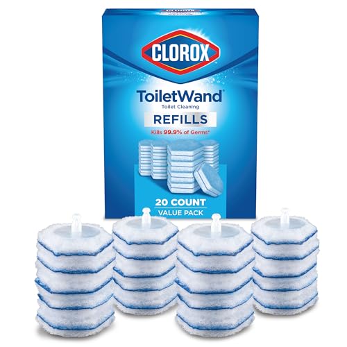 Clorox ToiletWand Toilet Cleaner Refills, Toilet brush, Original, 20 Count - Image 1