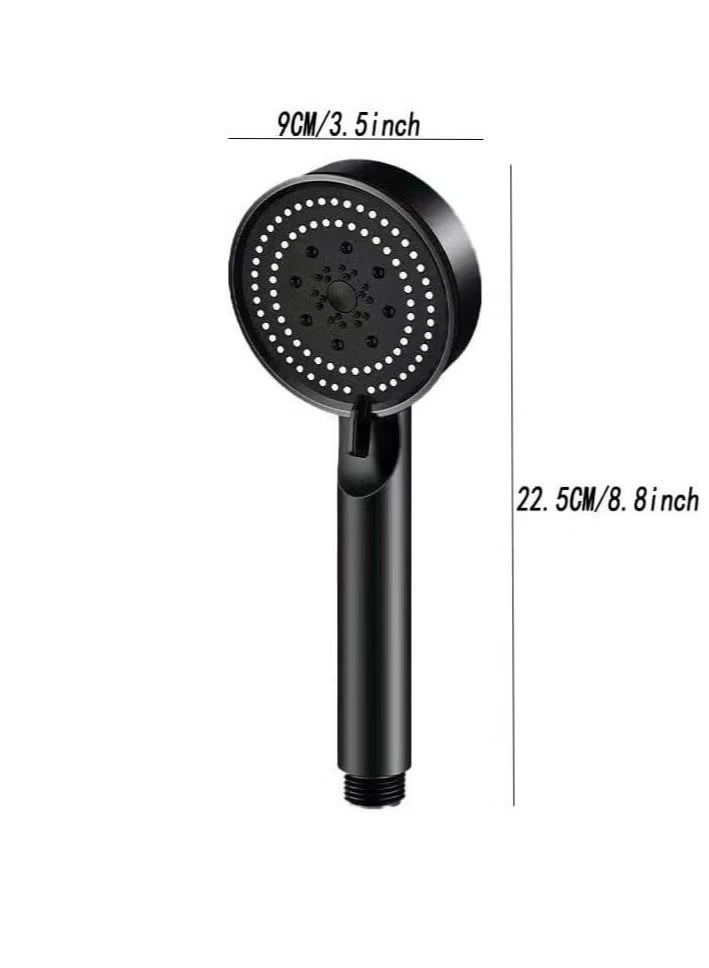 Bathroom shower head with five water pumping modes - Image 3
