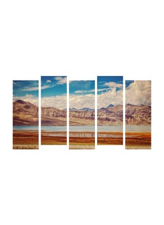 Paper Plane Design PAPER PLANE DESIGN Travel Theme Wall Art Multiple Panel Painting For Living Room (Mountains)  - Image 1