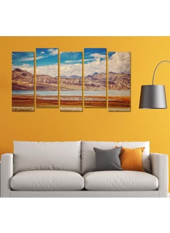 Paper Plane Design PAPER PLANE DESIGN Travel Theme Wall Art Multiple Panel Painting For Living Room (Mountains)  - Image 2