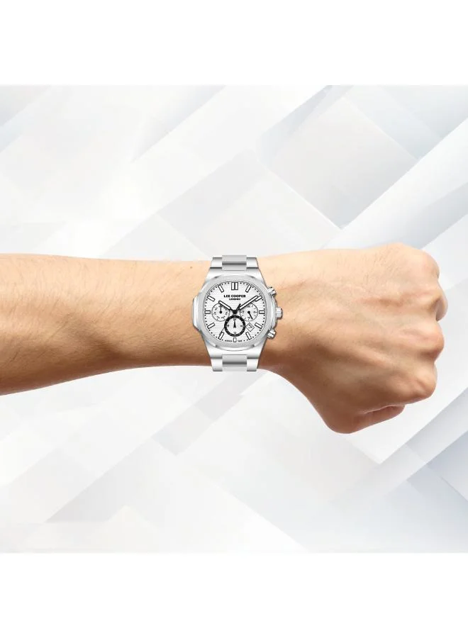Lee Cooper Men's METAL Multi Function Watch LC08272.330 - 41X48,8 mm