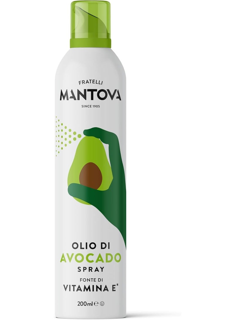 Mantova 100% Pure Avocado Oil Spray 200 ml