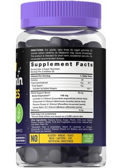 CARLYLE Melatonin 3mg Gummies | 75 Count | with Chamomile and Lavender Extract | Vegan, Non-GMO, Gluten Free Supplement  - Image 2