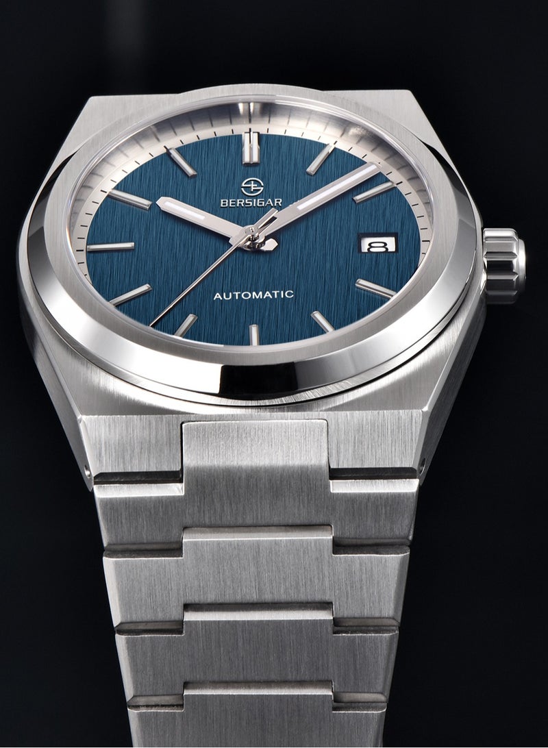 بيرسيجار ساعة Bersigar BG-1753 Terrasot بتصميم فاخر من الفولاذ المقاوم للصدأ ميكانيكية مقاومة للماء - Image 2
