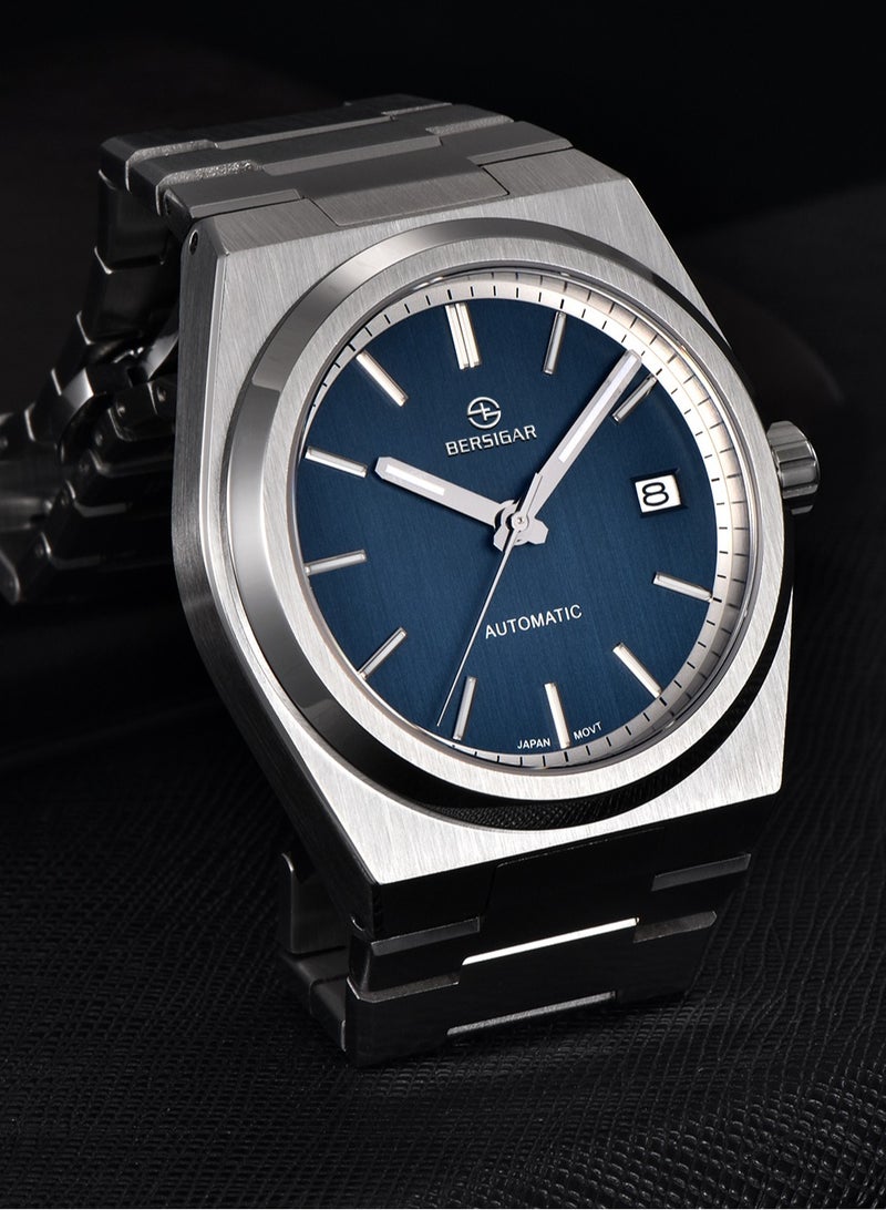 بيرسيجار ساعة Bersigar BG-1753 Terrasot بتصميم فاخر من الفولاذ المقاوم للصدأ ميكانيكية مقاومة للماء - Image 4
