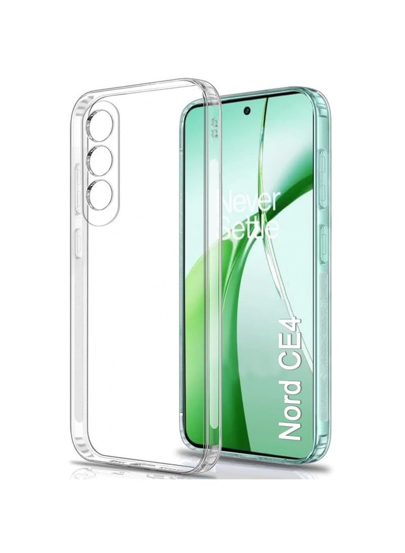Techie OnePlus Nord CE4 5G  TPU Clear Case | Soft Corner, Slim, Shockproof, Anti-Fingerprint Transparent Cover  - Image 2