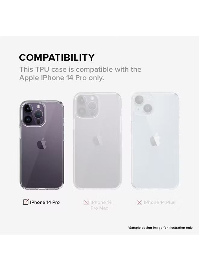 IAF Protective Cover for Apple iPhone 14 Pro Case with Magsafe TPU Acrylic Slim Thin Shockproof Phone Cover - Clear  - Image 2