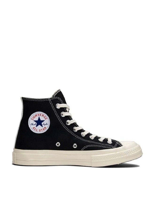 CONVERSE CDG x  1970s Chuck Taylor All-Star Oxygen Play Black High-top Shoes For Men/Women/Students - Image 1
