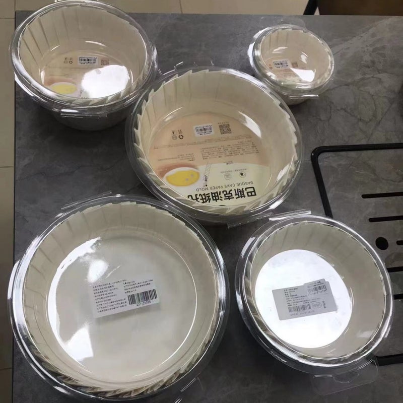 Basque Cake Paper Paper Paper Holder 4 Inch 6 Inch 8 Inch Cheese Non-Folding Cake Paper Non-Stick Oil-Proof Edge Paper - Image 2