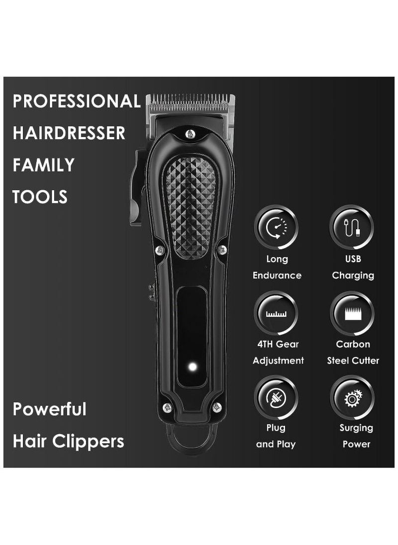 Ru syanl Hair Clippers for Men Professional Barber Clippers for Hair Cutting Cordless Rechargeable Beard Trimmer Gifts for Men  - Image 5