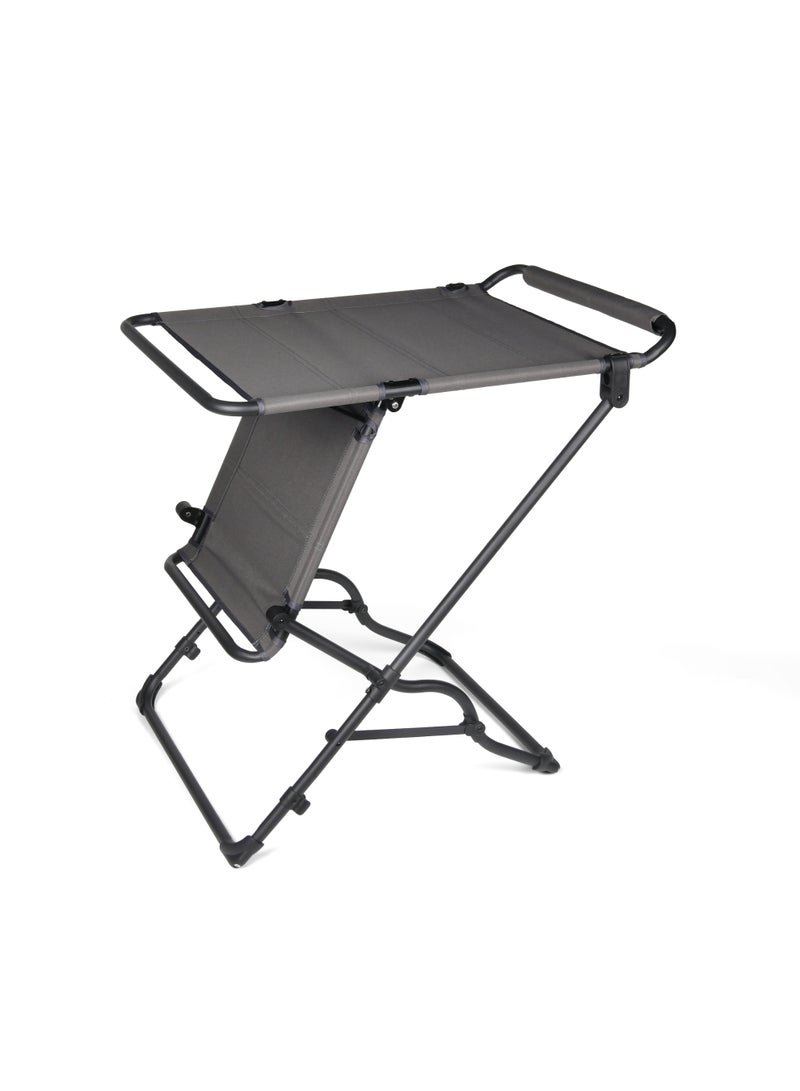 باراديسو كرسي خارجي قابل للطي والتحويل 2 في 1 إلى طاولة للنزهات والتخييم والشاطئ والصحراء - Image 2