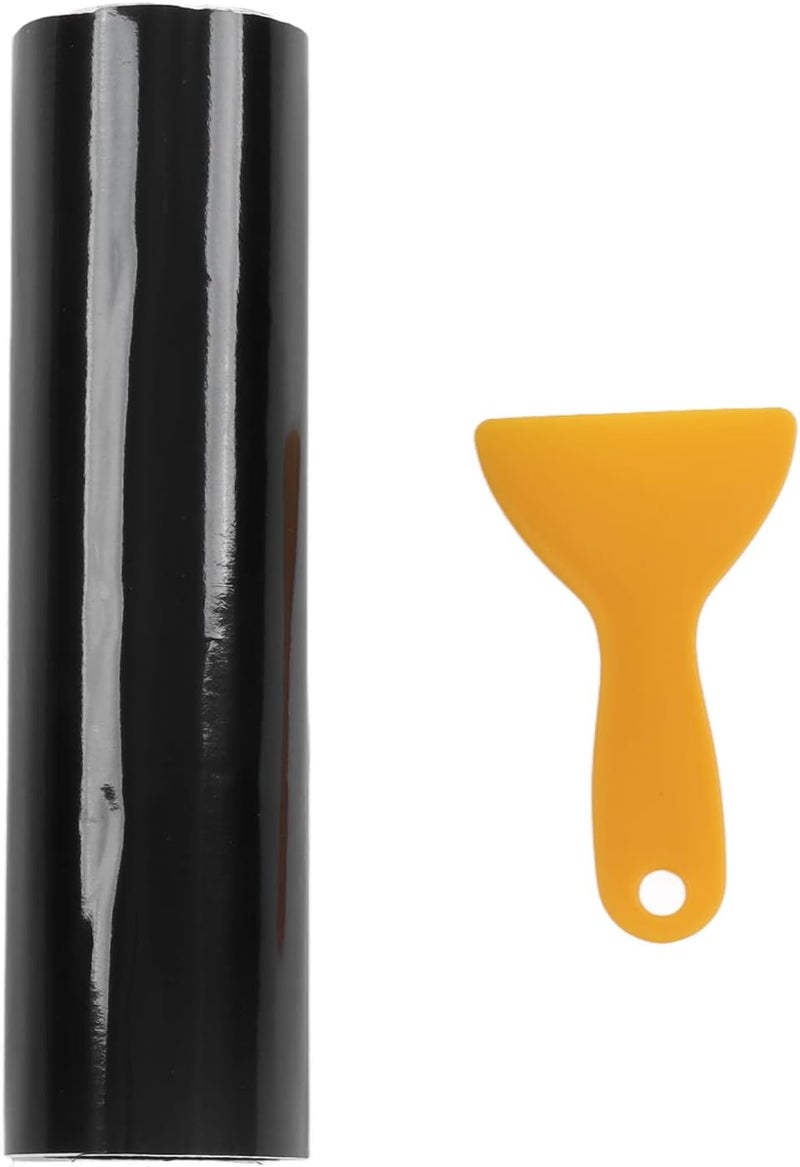Ejoyous Windshield Sun Protection Strips with Scraper - Black Universal Shade for Car Front Window - Image 1