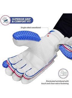 DSC Intense Force Cricket Batting Gloves | Multicolor | Size: Boys | For Left-Hand Batsman  - Image 3